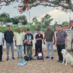 Seizes 15.695 Kg Of Cannabis Worth ₹4 Lakh With 2 Drug Peddlers By Tripura Railway Police In Agartala Railway Station.