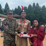 Cadet Sagar Debbarma Wins Silver Medal In Application Firing At NER Directorate Service & Sports Shooting Competition.