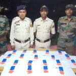 Sonamura Police Seize 4000 nos Yaba tablets, Worth 3 Lakh.