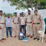 Seizes 12.355 Kg Of Cannabis Worth ₹1.5 Lakh With 1 Drug Peddlers By Tripura Railway Police In Agartala Railway Station.
