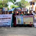 Awareness Rally Held In Dharmanagar On World No Tobacco Day, Message For A Drug-Free Society.