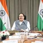 Union Health Minister Shri J.P. Nadda Reviews Healthcare Systems In West Bengal During Virtual Meeting With Chief Minister Shri Suvendu Adhikari.
