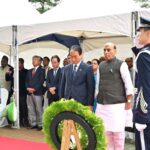 Raksha Mantri And Minister Of Patriots & Veterans Affairs, Republic Of Korea Inaugurate Indian War Memorial In Seoul.