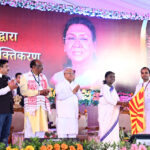 President Of India Graces Function ‘Empowerment Of Tribal Society By Spiritual Awakening’ At Betul, Madhya Pradesh.