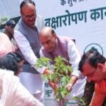 World Environment Day: Raksha Mantri Calls For A Greener, Cleaner & More Resilient Future As He Plants A Sapling At Lucknow Cantonment.