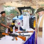Union Home Minister Amit Shah Inspects The BSF’s Lankamura Border Outpost In Tripura And Boosts The Morale Of The Troops By Interacting With The Border Sentinels.