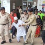 Mentally Unstable Man Attacks Person at Dharmanagar District Hospital, Police Act Swiftly To Restore Order.