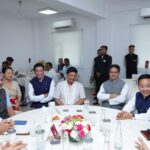 Chief Minister Of Tripura Dr. Manik Saha Presents StateS Development Priorities At NITI Aayog Interaction With North Eastern States.