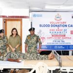 BSF Tripura Organises Voluntary Blood Donation Camp On World Blood Donor Day.
