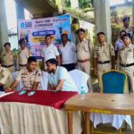Art Competition And Road Safety Awareness Program Held In Dharmanagar.