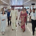 MP And Former Chief Minister Of Tripura Biplab Kumar Deb Arrived In Tripura With His Family.