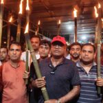 Mashal Rally by DYFI in Dharmanagar Highlights Call for Mass Movement.