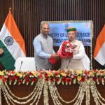 Union Law Minister Arjun Ram Meghwal Launches Online Fresh Application Module For Notary Appointments.