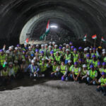 Third Mountain Tunnel Breakthrough Achieved In Maharashtra For Mumbai–Ahmedabad Bullet Train Project, Marking Rapid Progress In High-Speed Rail Section.
