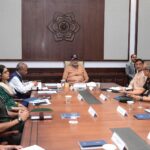 Vice-President Briefed On National Cadet Corps And Sainik Schools By Ministry Of Defence.