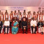 President Of India Graces First Convocation Ceremony Of The Central University Of Andhra Pradesh.