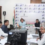 Chief Minister Of Tripura Dr. Manik Saha Reviews National Highway Development Projects Of The State With Union Minister Nitin Gadkari.