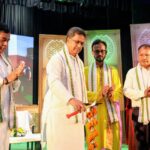 Chief Minister Of Tripura Dr. Manik Saha  Lays Foundation Stone For 13-Foot Bronze Statue Of Dr. Shyama Prasad Mukherjee.