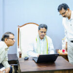 Self-Enumeration In Census 2027 : Chief Minister Of Tripura Dr. Manik Saha Participates In Online Self-Enumeration For Census 2027.