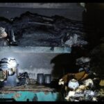 Suspected Short Circuit Triggers Devastating Fire In Two Dharmanagar Police Quarters.