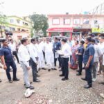 Chief Minister Of Tripura Dr. Manik Saha Directs Officials To Make Agartala Roads Motorable Before Durga Puja.