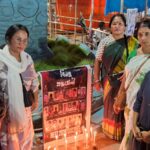 Tribute By Dharmanagar District Mahila Congress In Memory Of Students Who Lost Their Lives Following The NEET Question Paper Leak.