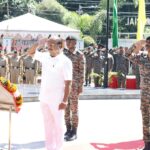 Governor Of Tripura Indrasena Reddy Nallu Pays Tribute To Martyrs On Kargil Vijay Diwas.