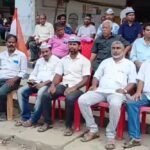 Teliamura District Congress Organises Mass Sit-In Over Electricity Bills And Labour Welfare.