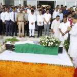 Chief Minister Of Tripura Dr. Manik Saha Pays Last Respects To Late Anurag, DGP.