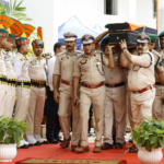 State Homage To Late DGP At Civil Secretariat & Police Headquarters.