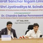 Union Minister Of Communications Shri Jyotiraditya M. Scindia Reviews BSNL’s Quarter-I FY 2026-27 Results At The Strategic Review And Planning Meet.