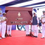 Indian Navy Commissions Made-In-India Advanced Stealth Frigate ‘INS Mahendragiri’ In Raksha Mantri’s Presence At Visakhapatnam.