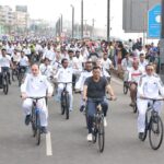Dr. Mansukh Mandaviya, Smt. Raksha Khadse Lead BRICS Friendship Cycling Event In Visakhapatnam.