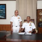 Vice Admiral An Pramod, Avsm, Ysm, Assumes Charge As Deputy Chief Of Naval Staff.