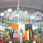 Tricolour Hoisted at Navi Mumbai International Airport to Mark India’s 80th Independence Day.