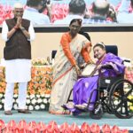 President Of India Presents Sangeet Natak Akademi Fellowships And Sangeet Natak Akademi Awards For The Year 2024 And 2025.