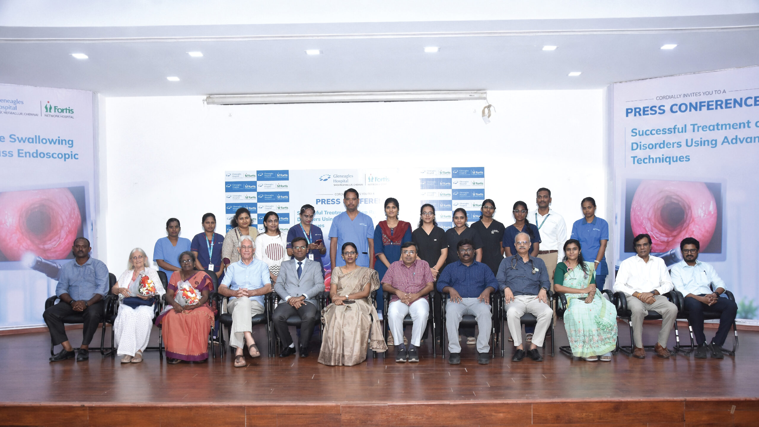 Gleneagles Hospital Chennai Successfully Treats Two Rare Food-Pipe Disorders Through Advanced Endoscopy.