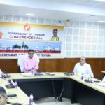Chief Minister Dr. Manik Saha At The Task Monitoring System Meeting All Levels Of The Administration Must Play A More Coordinated, Strict, And Effective Role In Building A Drug-Free Tripura.