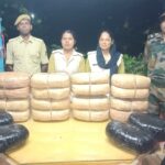 Sonamura Police Seize 44.5 KG DRY Cannabis, Worth 8.90 Lakh.