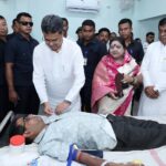 People Must Come Forward For Humanitarian Work Like Blood Donation : Chief Minister Of Tripura Dr. Manik Saha.