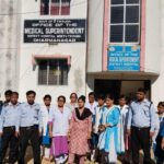 Security Guards Protest Over 11 Months Of Unpaid Salaries At Dharmanagar District Hospital.