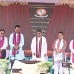 Chief Minister Of Tripura Dr. Manik Saha  Inaugurates 6 Projects, Lays Foundation Stones For 12 In Unakoti.