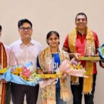 Shyam Sundar Co Jewellers Felicitates Tripura’s Commonwealth Games Gold Medalist Judoka Asmita Dey.