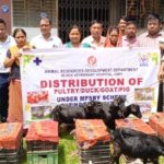 Ampi Block Veterinary Hospital Provided Livestock. 