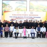 Chief Minister Hands Over Certificates To Newly Inducted TCS Officers.