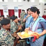 Border Security Force Celebrated The Auspicious Festival Of Rakshabandhan.