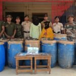 Sonamura PS, 81st BN BSF & 11th BN TSR Jointly Seize 541.200 KG Of Dry Cannabis, ₹5,04,080 In Cash & Mobile Phones.