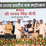 Union Environment Minister Graces Haryana’s 77th Van Mahotsav Celebrations At Manesar; Plants A Sapling On The Occasion.