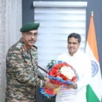Major General Anurag Vij, ADG NCC Directorate NER, Meets Tripura Chief Minister Dr. Manik Saha.
