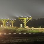 LGBI Airport Enhances Landing Safety With 570-Metre Precision Approach Lighting System.